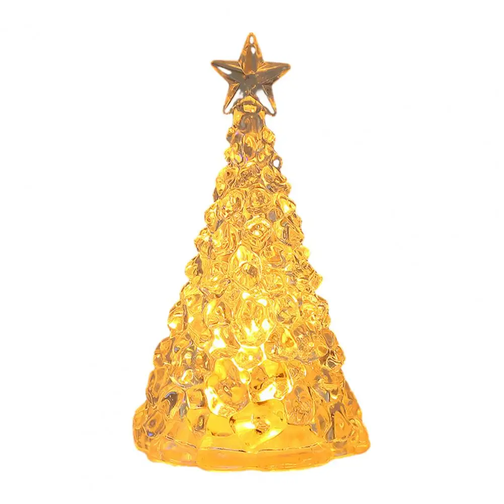 Bateria Powered Natal Night Light, Tree Centerpiece, Eye-Catching, Casa e Restaurante