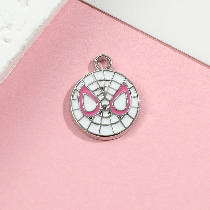 

Spider Man Jewelry Accessories Diy Alloy Pendant Accessories Jewelry Handmade Materials Boy Girl Handwork Children Gift
