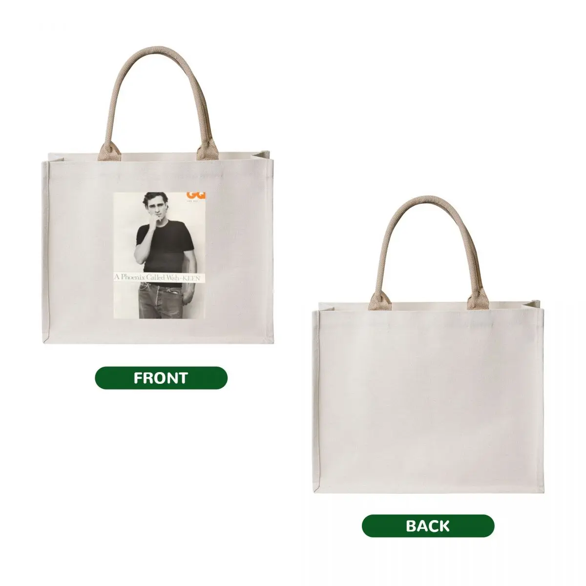 Joaquin Phoenix Tote Bag tote men large custom