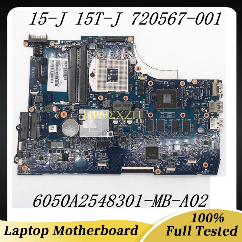 Placa base de alta calidad para portátil ENVY 15-J 15T-J, 720567-001, 720567-601, 6050A2548301-MB-A02 W/GPU hm77100% GT740M, funciona bien