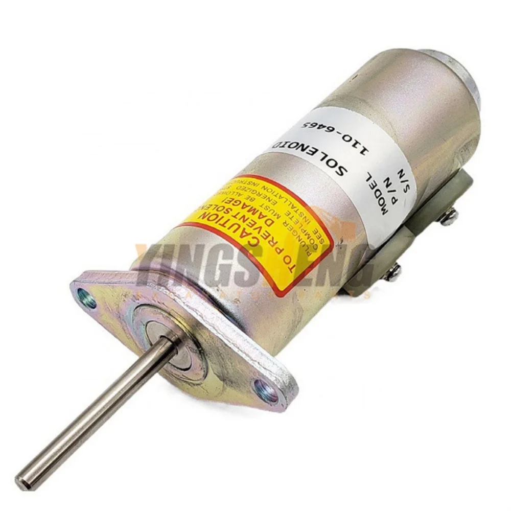 

24v shut-off solenoid valve 110-6465 for excavator spare parts