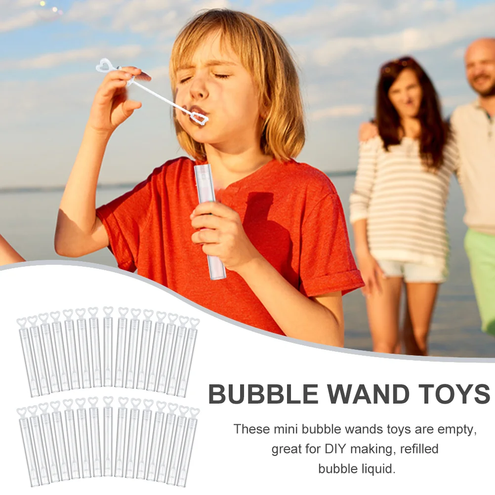 Bouteille d'eau à bulles pour enfants, 30 pièces, mini jouets pour enfants, baguettes de mariage en plastique HI avec