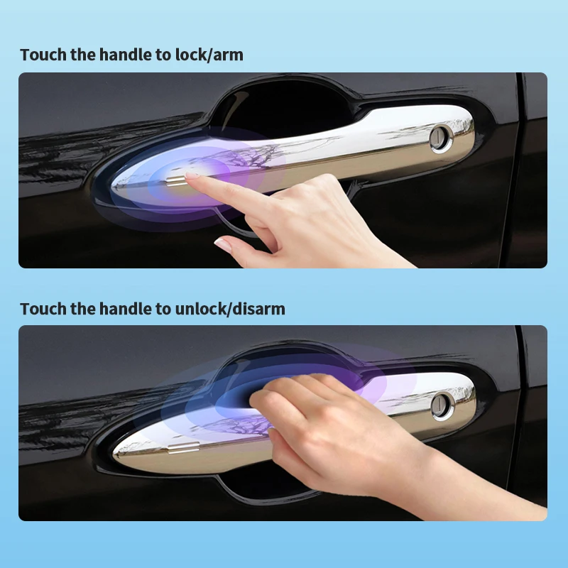 Hot-selling Comfort Access Touch Door Handle Chromed Handles Keyless Entry System Fit for Toyota Camry Push to Start Only