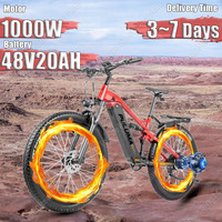 PULUMA PH001 E-bike 1000W Powerful Motor 48V20AH Lithium Battery Aldult Electric Bicycle 27.5-inch Tire Mountain Electric Bike
