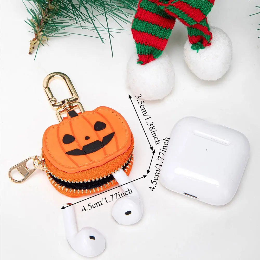 Fashion Personality Halloween Bag Pendant Cute Mini Halloween Pumpkin Keychain Exquisite Creative Charm Spider Bag Decoration