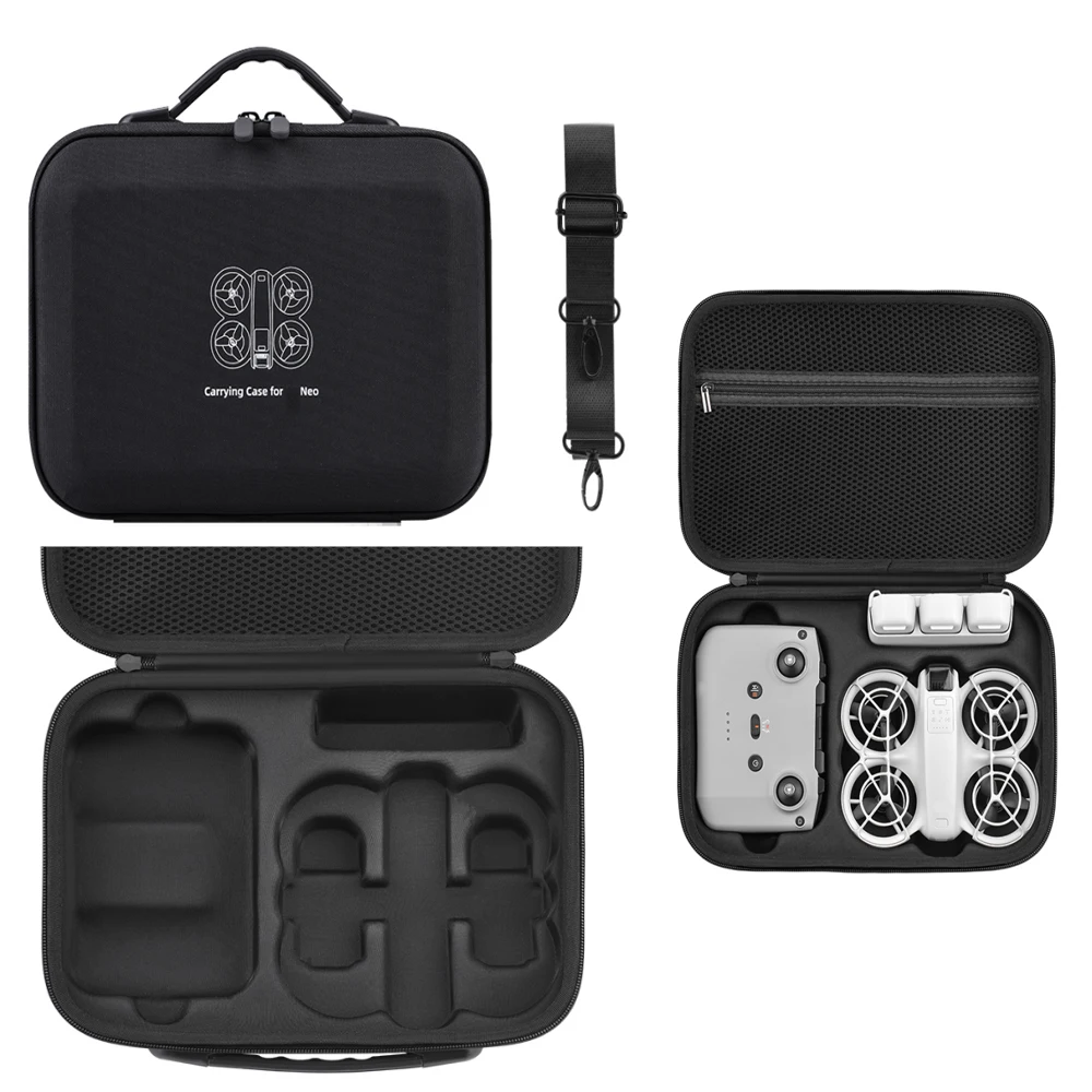 

Carrying Case For DJI Neo Drone Organizer Bag with Shoulder Strap Crossbody Bag Shockproof Portable Storage Bag Drone Accessorie