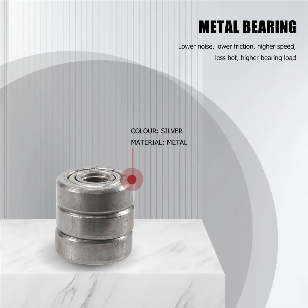 2026 B-est 10pcs Miniature Sealed Metal Shielded Metric Radial Ball Bearing Model: 604 ZZ 4x12x4MM