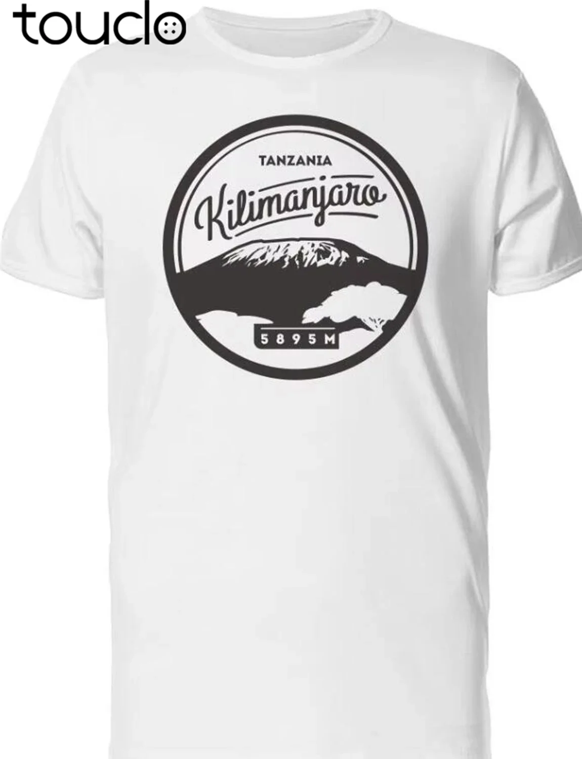 Camiseta para hombre Kilimanjaro Tanzania África, nuevo diseño, camiseta para hombre, camisetas de manga corta de algodón, camisetas deportivas, camiseta desgastada