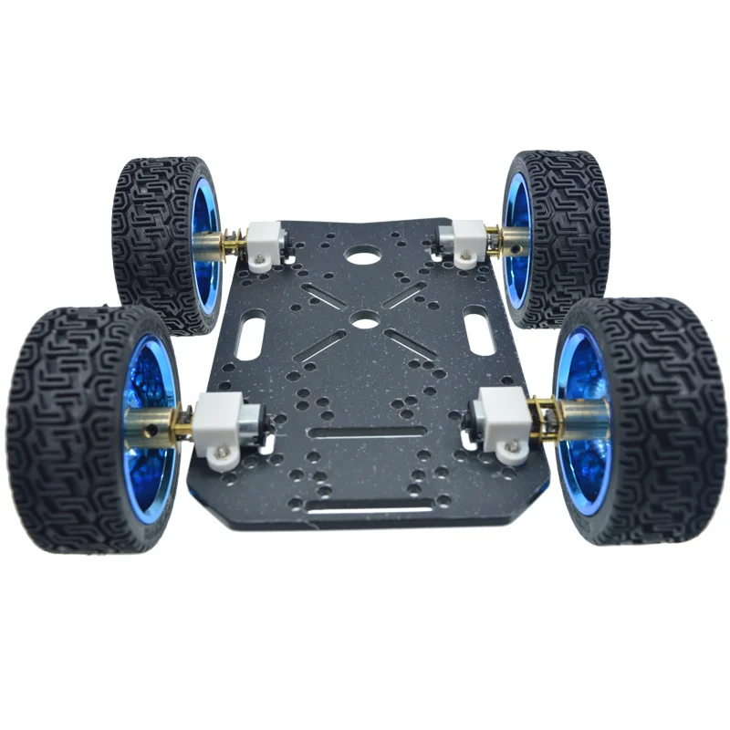 Imagem -06 - Smart Robot Car Kit com Codificador Mecanum Roda Mini Micro Gear Motor 4wd Chassis Kits de Chassi 6v N20 dc