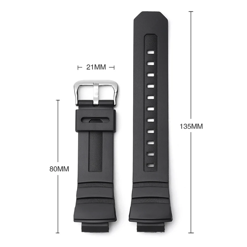 TPU watch strap Casio exclusive bracelet for Casio g-shock AW-590/AW-591 AW-5230/AW-282B   AWG-M100  AWG-M101  G-7700/G-7710