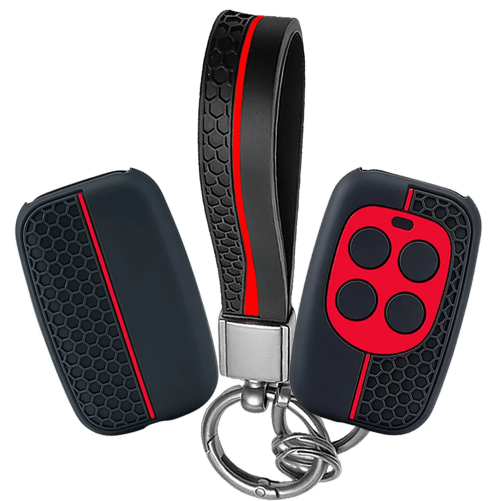 Universal Silicone 433Mhz Remote Control RF Wireless Copy Code Remote Electric Cloning Gate Garage Door Auto Keychain for Home