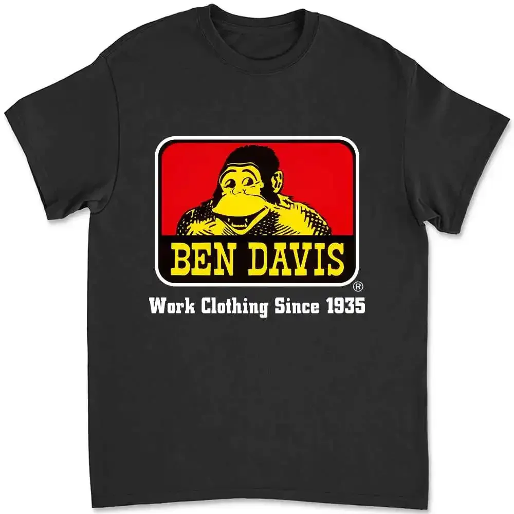 Ben Davis Camiseta Masculina Logotipo Clássico Algodão Cores 418L