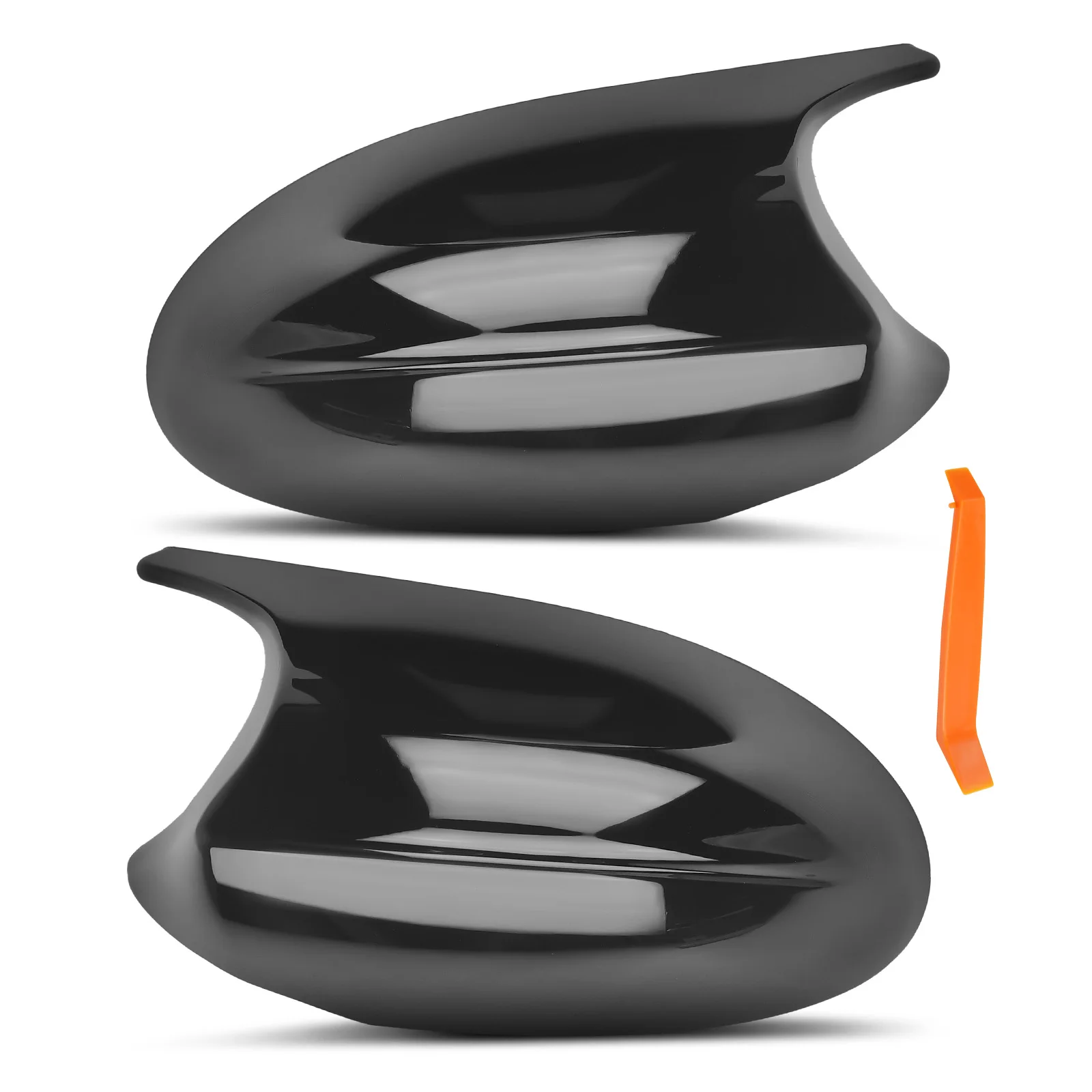 

Side Mirror Cover Caps for BMW E92/E93 2006-2009 51167135098 ABS Set