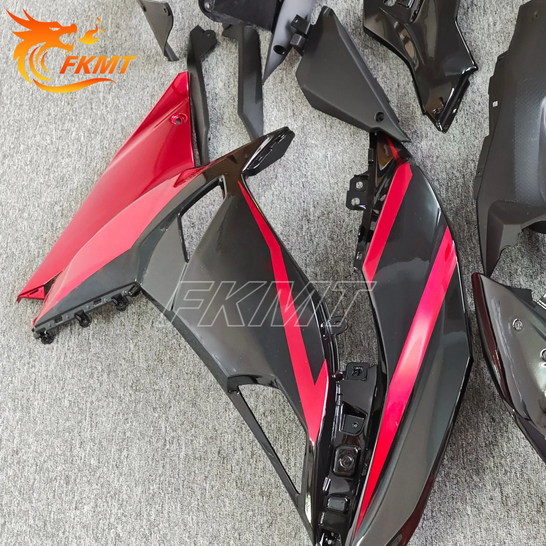 

Motorcycle Fairing Kit Body ABS Injection Customized Color Fit For Kawasaki NINJA650 ER6F 2017 2018 2019
