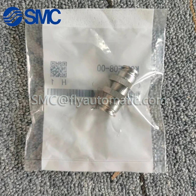 Bulkhead Union SS316 SMC Φ4Φ6Φ8Φ10Φ12Φ16 Diameter Straight Fittings KQG2E04-00 KQG2E06-00 KQG2E08-00 KQG2E12-00 KQG2E10-00