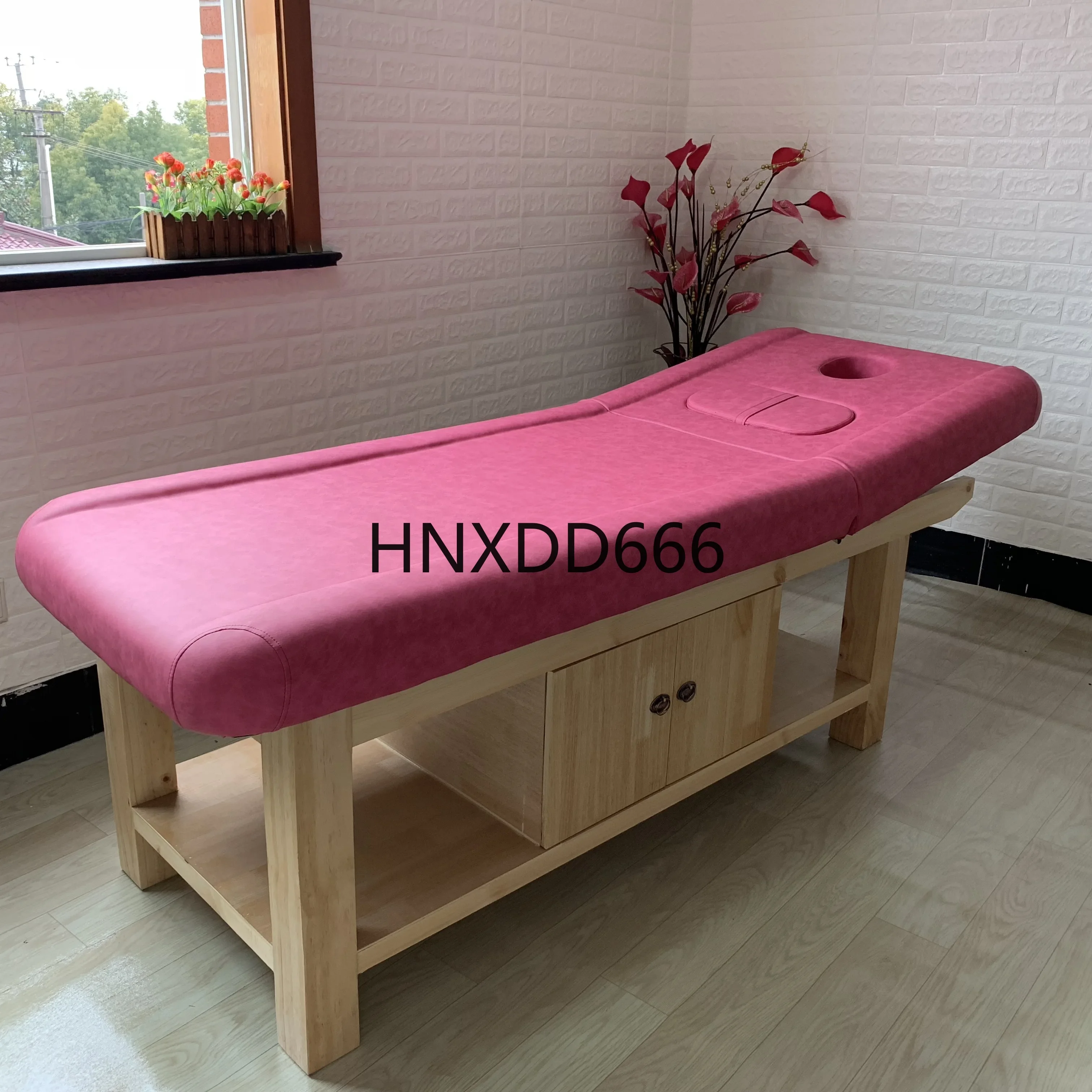 TCM physiotherapy bed tenon willow structure is fully assembled, strong and durable, widened