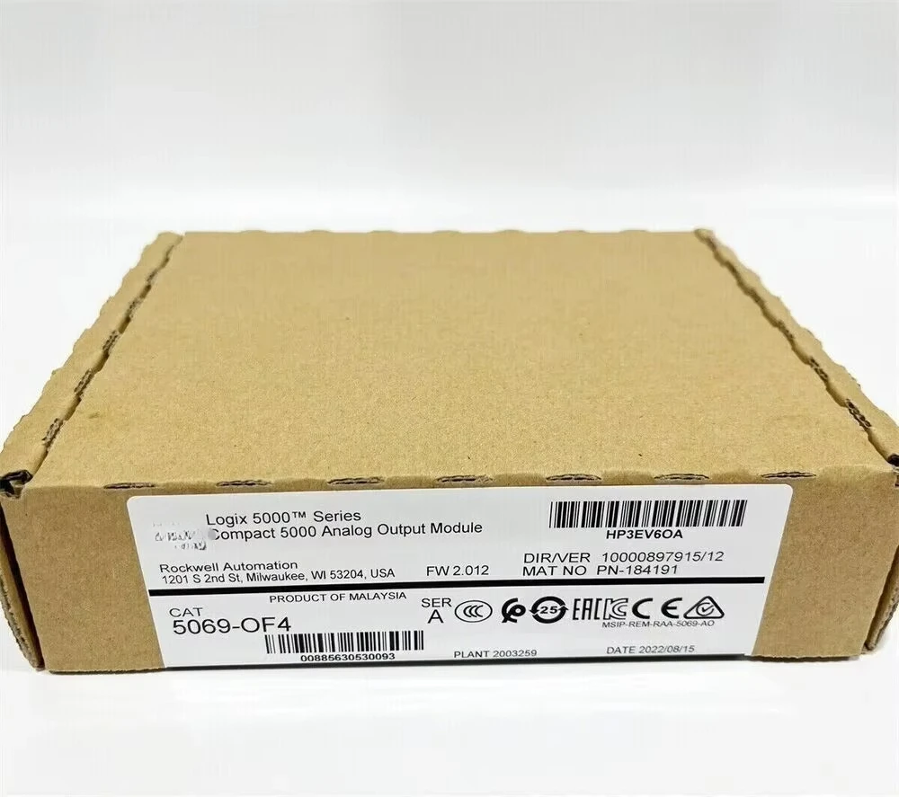 Nowy moduł wyjścia analogowego 5069-OF4 SER A Compact 5000 5069OF4