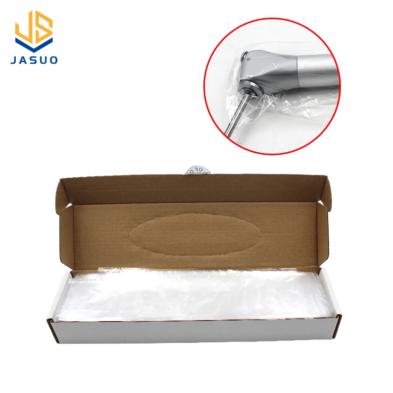 

500Pcs/Box Dental Disposable Endoscope Protective Film Sleeve Intraoral Camera Sheath Light Guide Rod Protective Film Sheath