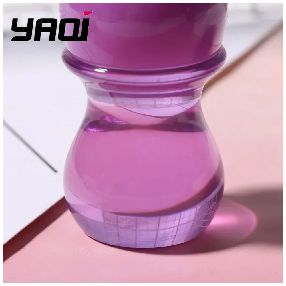 YAQI Wet Shaving Brush 24mm for Men with Purple Handle Mink/Synthetic Hair Knot Beard And Face Grooming Tool 2026