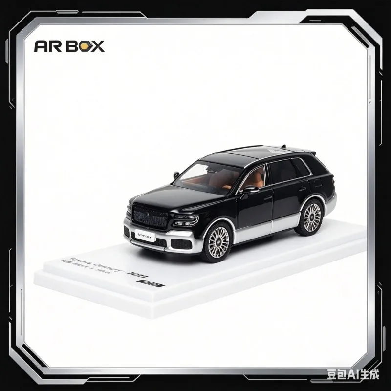 AR Box 1:64 Toyota SEGI 2023 Modelo de Coche de Aleación a Escala Phoenix, Adorno Estático de Simulación, Coleccionables para Adultos, Juguetes para Hombres.