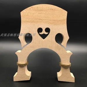 Onboard wood 1/8-3/4 vertical low baroque style adjustable height dual bridge bridge adjusters 12 Main Basses - №1