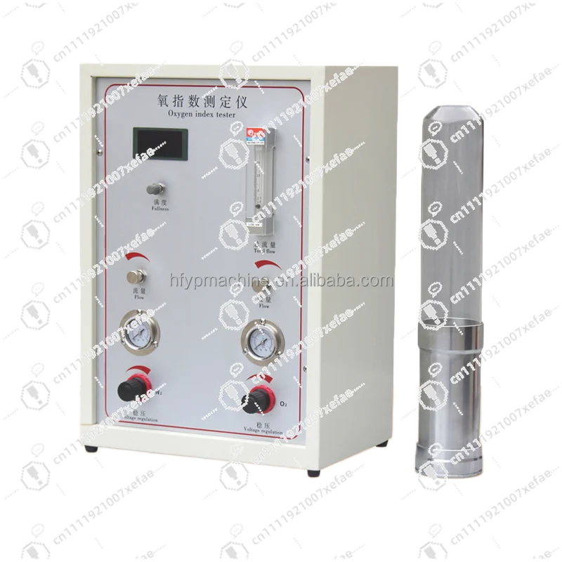 Plastics Rubber Fibers Textiles Digital Display Oxygen Index Tester LOI Oxygen Restriction Analyzer