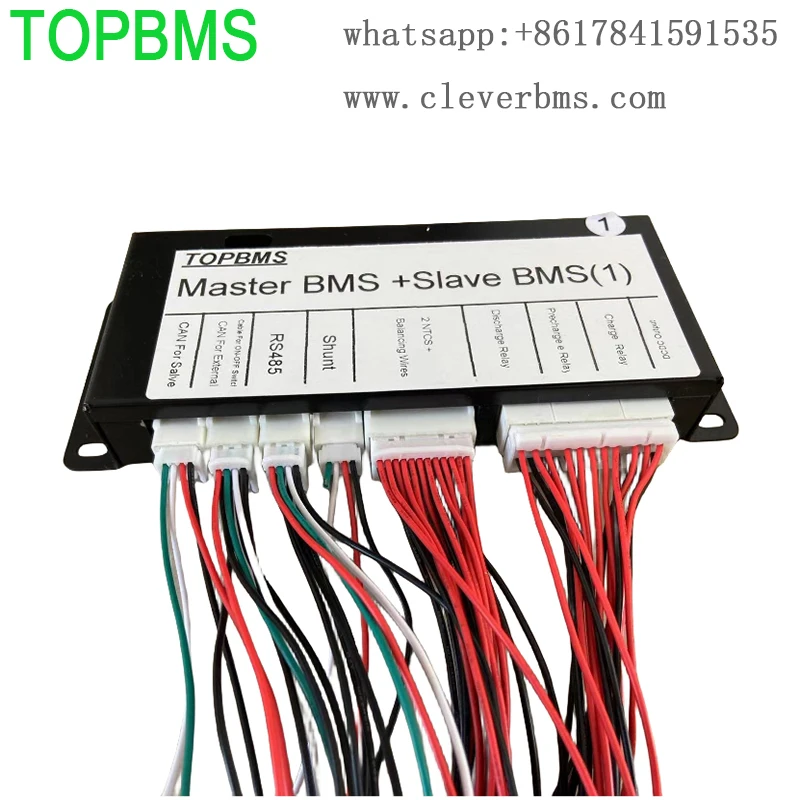 TOPBMS High Voltage BMS 4S-128S Li-ion 64S Bluetooth 72S RS485 96S 120S 128S LiFepO4 48S LTO 36S 84S 112S