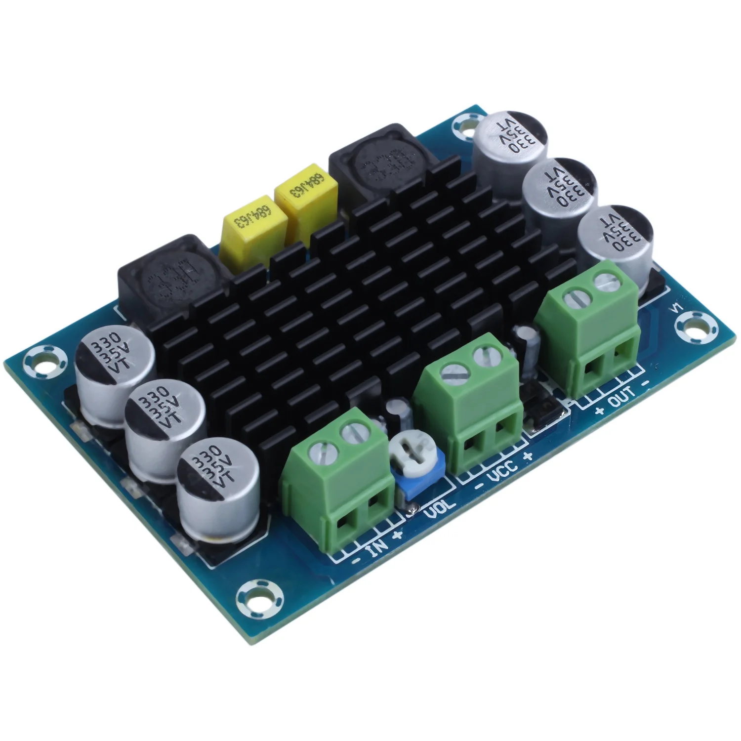 DC 12V-24V TPA3116 D2 100W Mono Channel Digital Audio Power Amplifier Board car