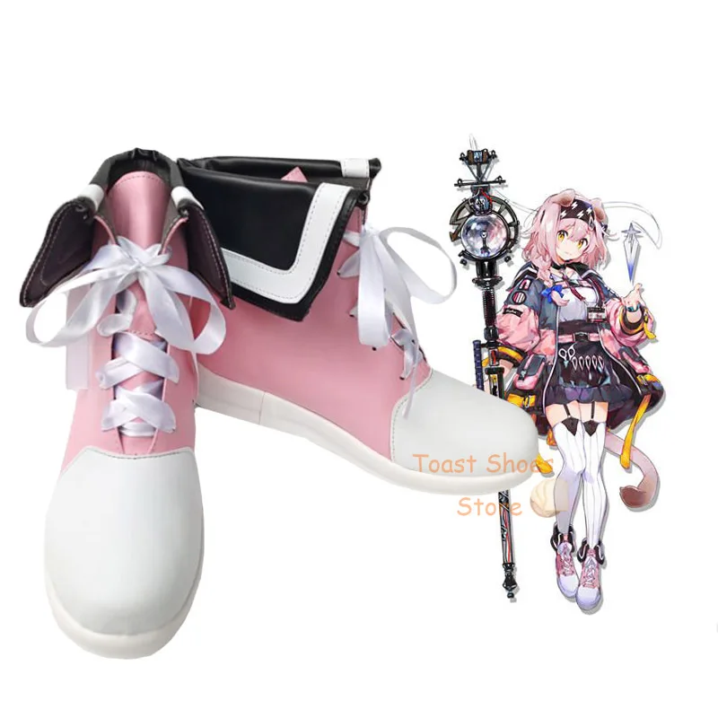 Game Arknights Goldenglow Cosplay Schoenen Komisch Anime Spel Voor Con Halloween Party Cosplay Kostuum Prop Schoenen Coole Stijl