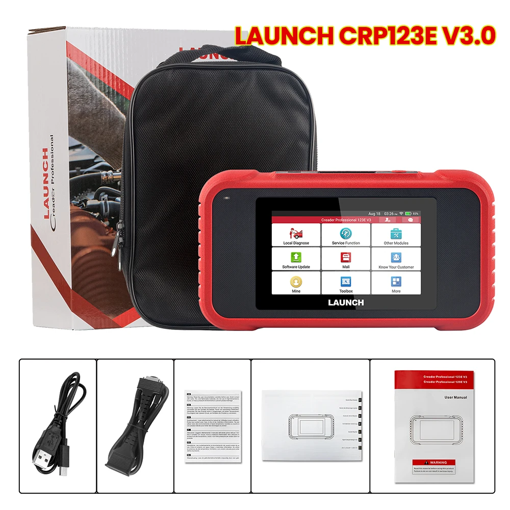 【Kostenloses Upgrade】2026 Neuerscheinung X431 Crp123E V3.0 OBD2-Scanner-Diagnosetool für Motor, ABS, SRS, AT mit 7 Reset-Funktionen – Detail 9