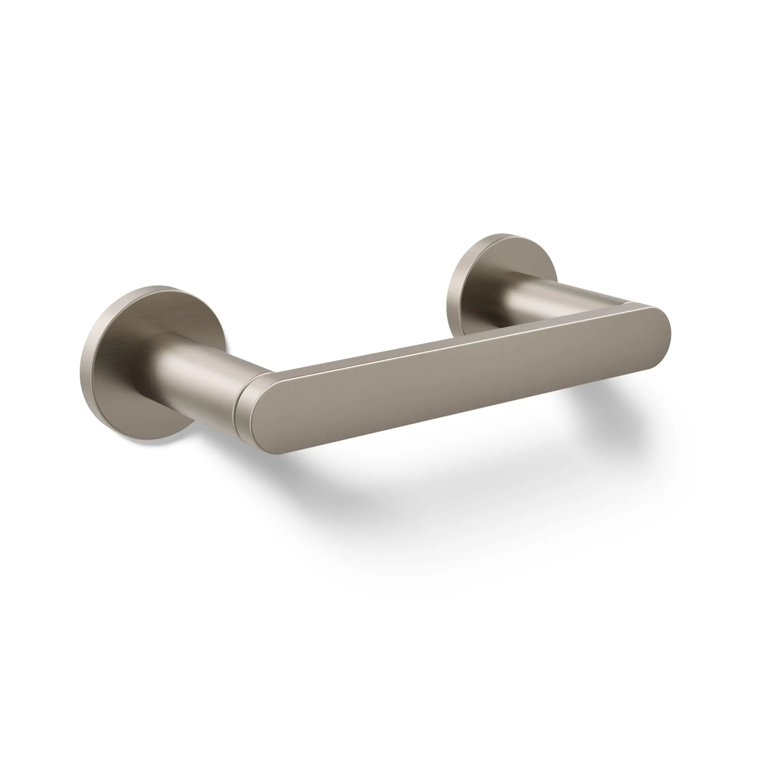 K73147-BN Composed Wall Mounted Pivoting Toilet Paper Holder Brushed Nickel