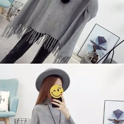 Fashion New Winter Autumn Knitting Sweaters Long Sleeve Solid All-match Pullovers Tops Vintage Korean Women Clothing Female M99