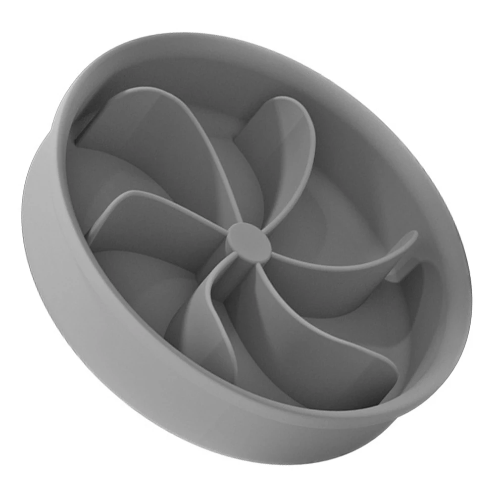 

Silicone Cat Puppy Kitten Large Capacity Eating Easy Clean Safe Material Healthy Eating Habit Floor Cartoon Design