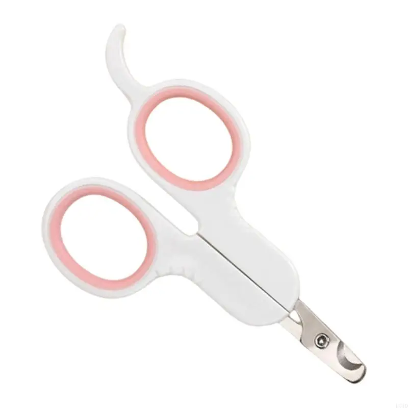 L74D مقص أظافر للحيوانات الأليفة، شفرة من الفولاذ المقاوم للصدأ، أداة تشذيب أظافر آمنة للكلاب والقطط