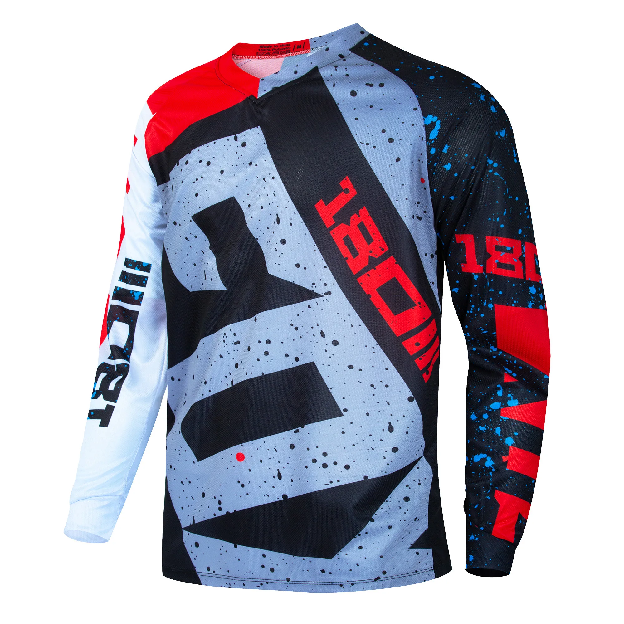 Motocross Shirt Mtb Downhill Foxy Racing Jersey Enduro Cycling Mountain DH Maillot Ciclismo Hombre Motorcycle Cycling Jersey