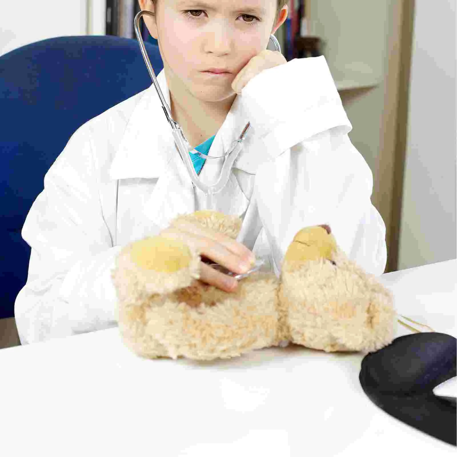 Stéthoscope pour enfants, accessoires de jeu, ensemble de jeu d'infirmière et de médecin, jouets de cosplay simulés