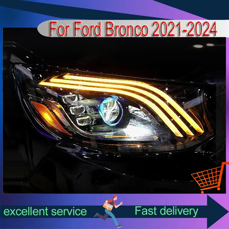 Car Parts For Mercedes Benz Sprinter 2018-2021 Headlight Upgrade Daylight LED DRL Front Lamp Vehicles Accessories Daylight Tools