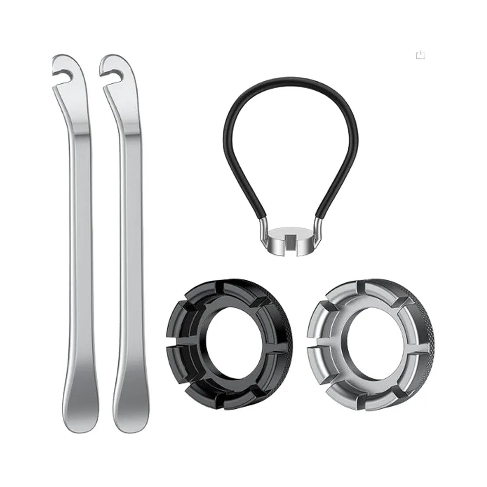 Precision Machined Stainless Steel Spoke Wrench for Bicycle Wheel Building and Spoke Tension Calibration Tasks