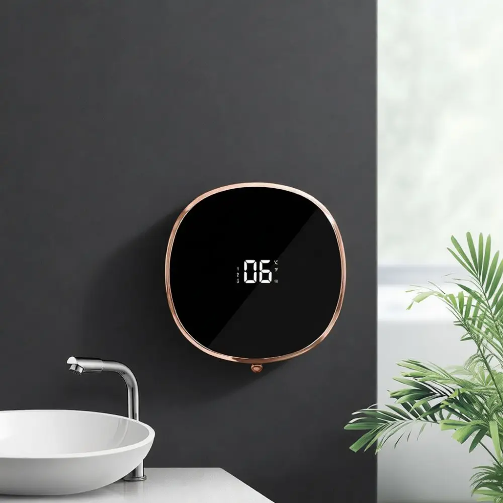 Smart Touchless Foam Dispenser Wall Mounted Automatic Soap Washer Infrared Sensor Rechargeable Bathroom Accessory For Home
