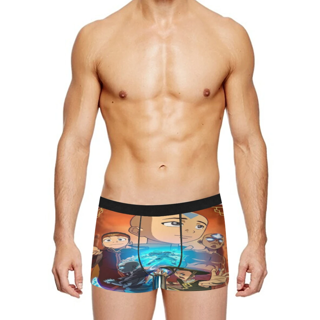 Klassischer Anime Avatar der letzte Air bender Männer Unterhosen Mann atmungsaktive Boxershorts Herren Höschen Unterwäsche Geschenk