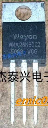 

10pieces Original stock WMA26N60C2 TO-220 MOS 26A 600V