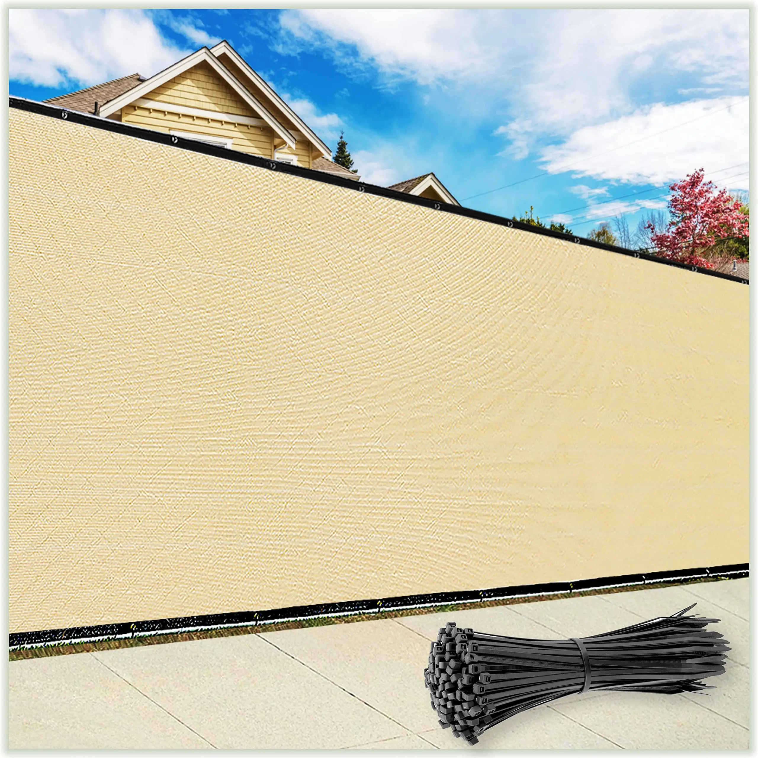 Sport Venue Shading Grandstand - Beige - Materiale a prova di sole, grande - Design ad azioni, che fornisce un ambiente di visualizzazione confortevole
