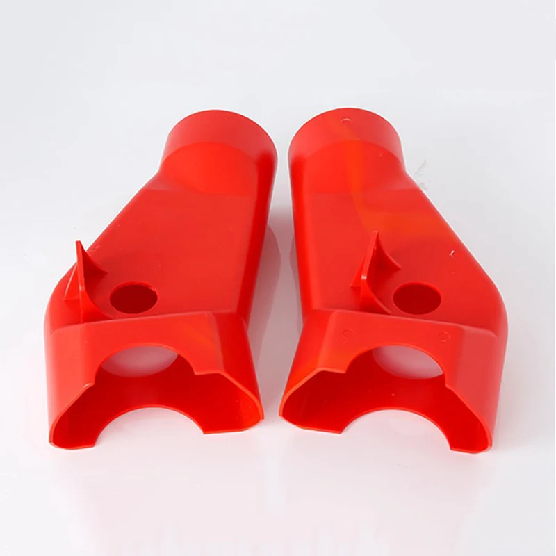 1Pair 250x68mm Dust Cover Collector Hood for Edge banding Machine Trimming Woodworking Tool   Vacuum hose connection Parts