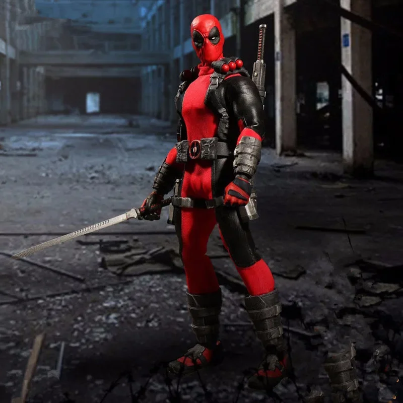 

Mezco Deadpool X-men Super Hero One:12collective Bjd Figure Model Toys 16cm Joint Movable Doll Present For Friends