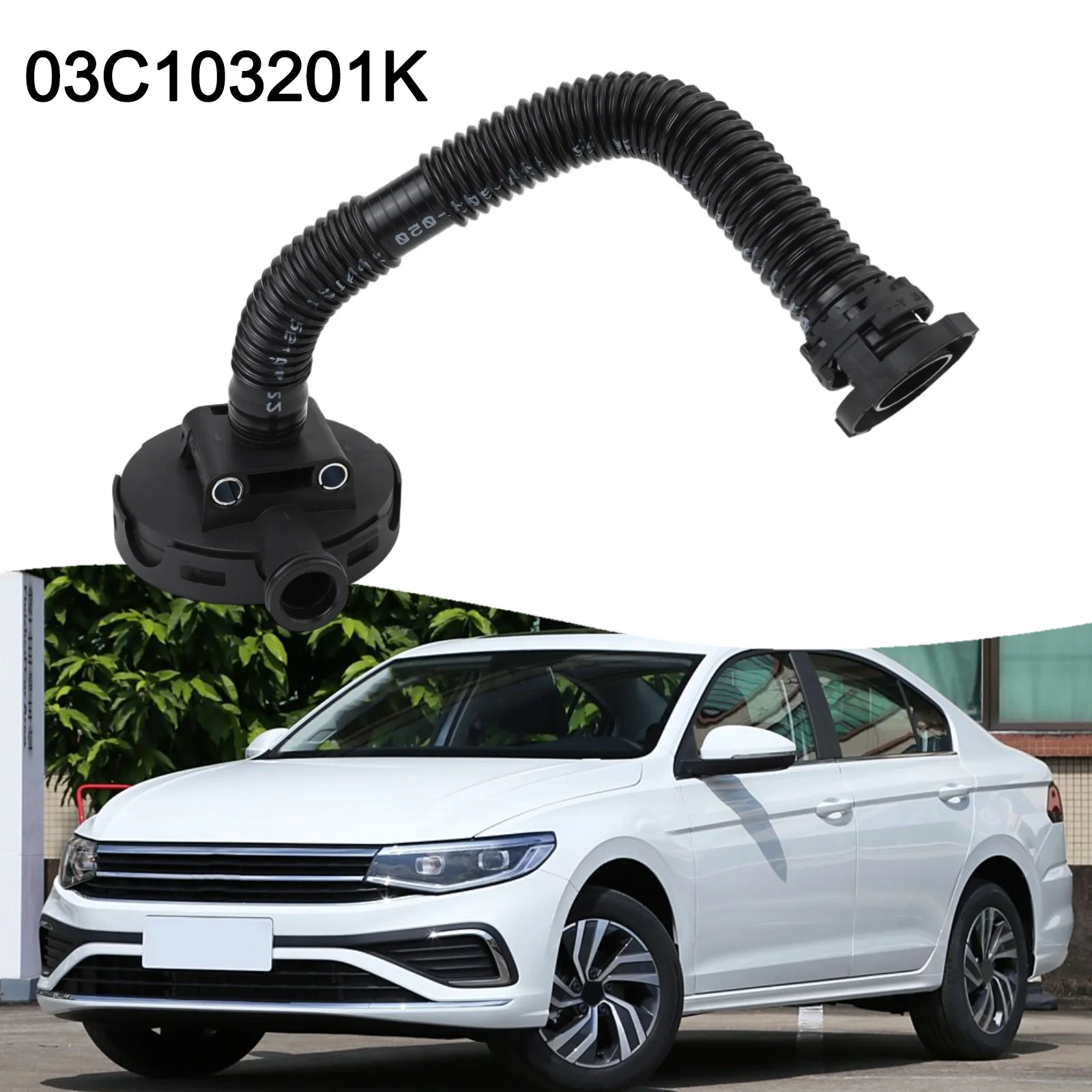OEM 03C103201K Car Pressure Breather For Maintenance Use High Reliability Perfect Match For Car Car Pressure Breather Valve