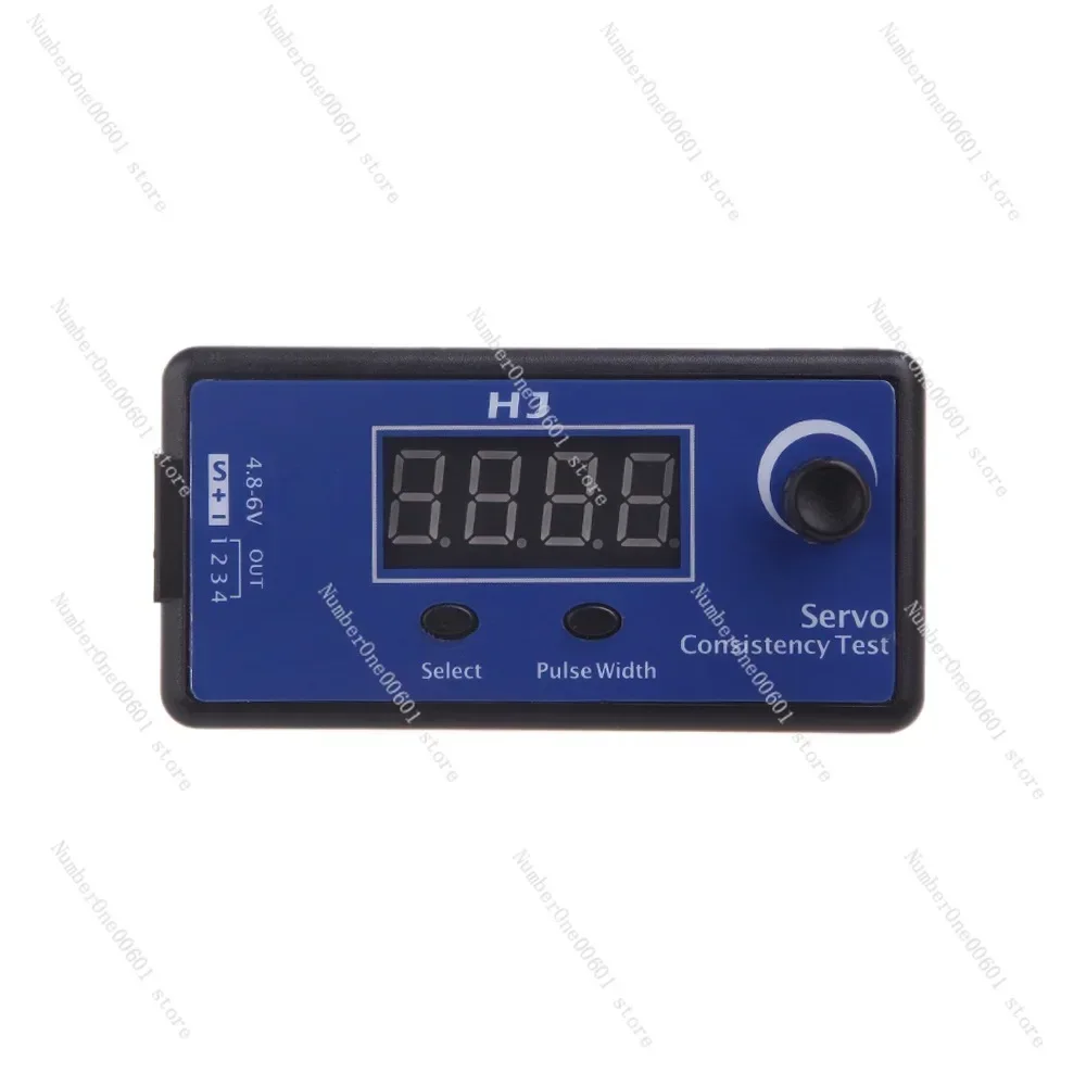 HJ Multi-Function Steering Engine Tester Digital Analog Servo Server Motor Electrical Adjustment Tester Steering Gear Simple