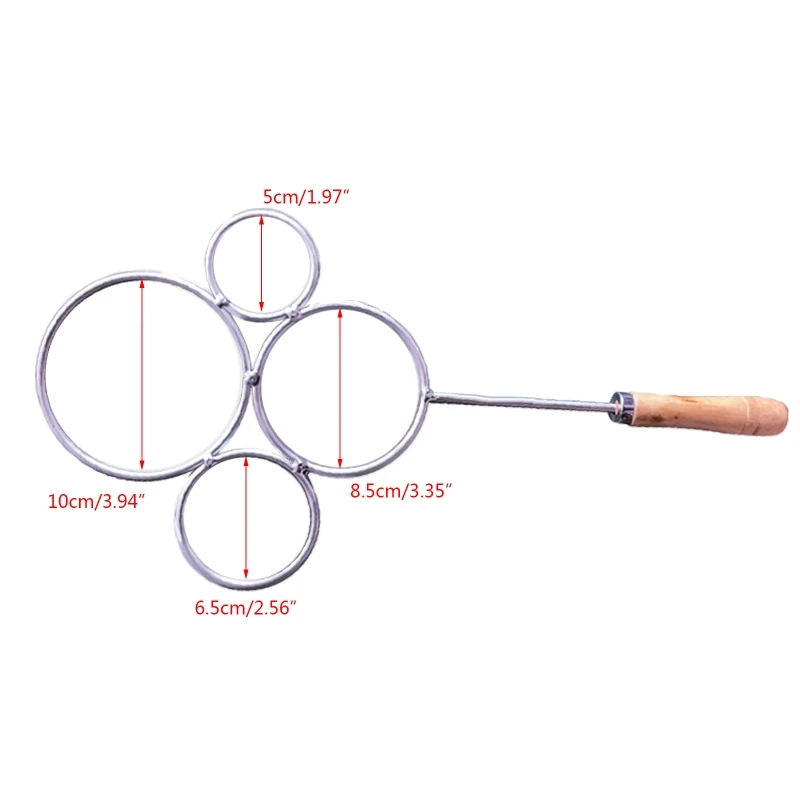 4 Ringen Wijnfles Glas Verwarmde Cutter Professionele Cirkel Bloempot Cutter DIY H4GE