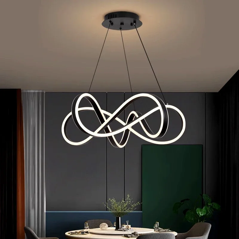 TechHPNordic Home Decor Chandeliers For Dining Room Lustre Pendant Lights Hanging Lamps For Ceiling