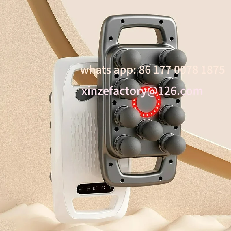 Customizable Ten Head Muscle Massager with Multiple Functions Professional Level Relaxation Device Recovery Vibrating Fascia