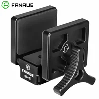 FANAUE GS-01 Adaptador de abrazadera para rifle de montaje en sillín para trípode de caza Arca Swiss QR Plate